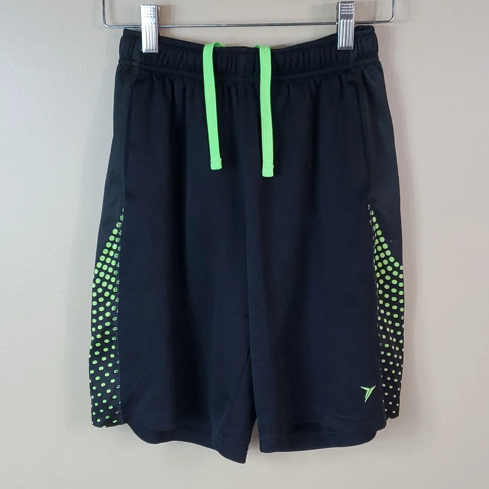 Old Navy Active wear black and green shorts